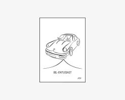 A5 Kort Bil-Entusiast