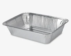 Alubakke stor med højkant 4 stk.