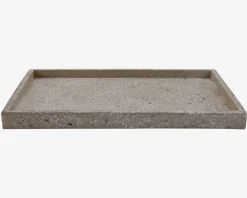 Bakke I Terrazzo 30x42cm Brun