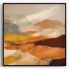Billede Abstract Mountains 90x90 cm