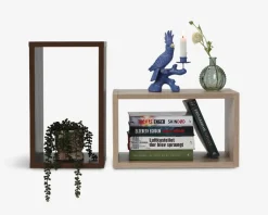 Bogkasse Valnød 26x44 cm