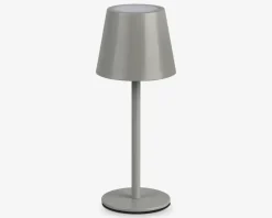 Bordlampe Diaz grå H.21 cm