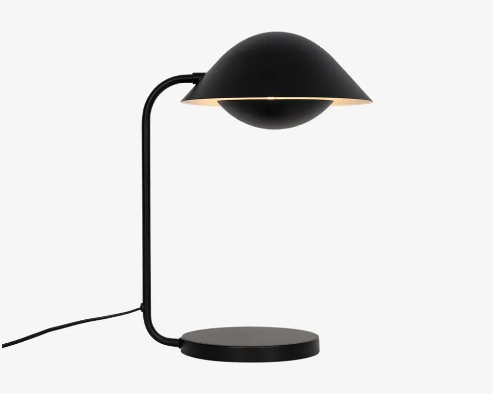 Bordlampe Freya Sort H.40,5 cm