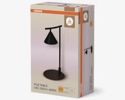 Bordlampe Fuji sort H.40,5 cm