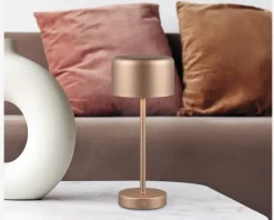 Bordlampe Jeff coffee H.30 cm