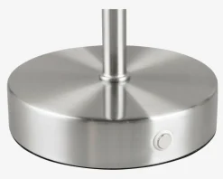 Bordlampe Jeff nikkel H.30 cm