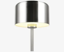 Bordlampe Jeff nikkel H.30 cm
