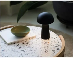 Bordlampe Move Me sort LED H.21,5 cm