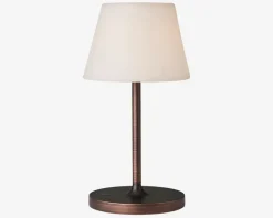 Bordlampe New Northern antik kobber