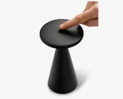 Bordlampe Nyhavn sort H.21,5 cm