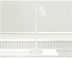 Bordlampe Omari Hvid H.40 cm