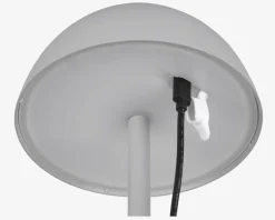 Bordlampe Ricardo grå H.30 cm