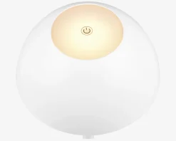 Bordlampe Ricardo mat hvid H.30 cm