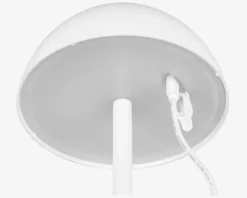 Bordlampe Ricardo mat hvid H.30 cm