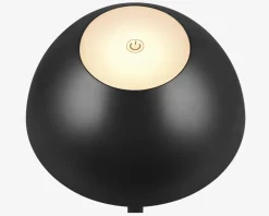 Bordlampe Ricardo mat sort H.30 cm