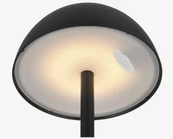 Bordlampe Ricardo mat sort H.30 cm