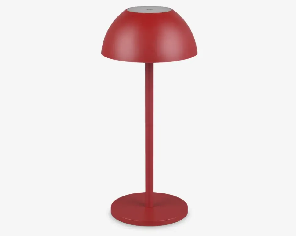 Bordlampe Ricardo rød H.30 cm
