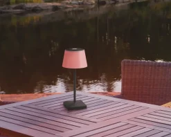 Bordlampe Sanchez antracit H.30 cm