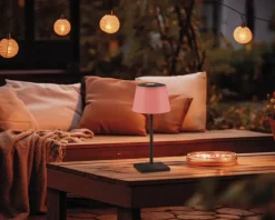 Bordlampe Sanchez antracit H.30 cm