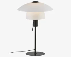 Bordlampe Verona Opal Hvid