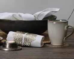 Bordskåner Stjerne Guld Ø.10 cm