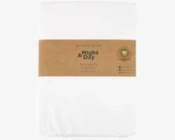Boxlagen Percale Hvid 180x200 cm