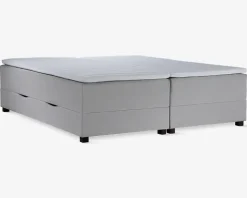 Boxmadras med magasin 180 x 200 cm beige