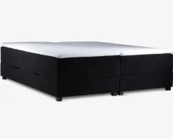 Boxmadras med magasin 180 x 200 cm sort