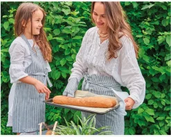 Børneforklæde med lomme 45x60 cm