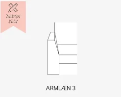 Choise Living Armlæn 3 Venstre Stofgr. 1