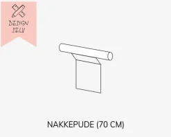 Choise Living Nakkepude 70 cm Stofgr. 1