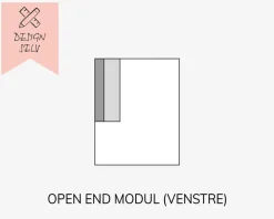 Choise Living Open End Venstre Stofgr. 1