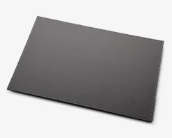 Dækkeserviet grå PU 45x30 cm