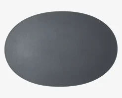 Dækkeserviet Oval Lys Grå 30x45 cm