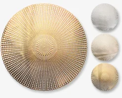 Dækkeserviet Rund PVC Ø.41 cm