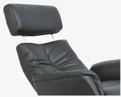 Drejestol Sit-Well 2 Sort Læder