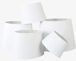 Drum Skærm H. 17 cm Hvid