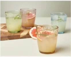 Farvede Glas Mosaic 4pk 34cl