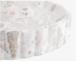 Frugtskål marmor burn Ø.30 cm