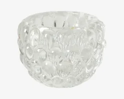 Fyrfadsstage Ass. Design Klar H.6 cm