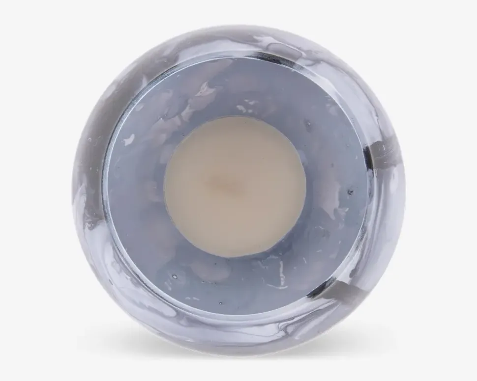 Fyrfadsstage votive blended small grå Ø.8 cm