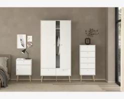 Garderobeskab Bodo hvid