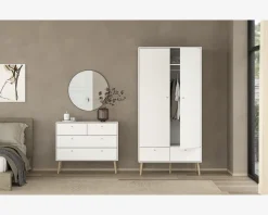 Garderobeskab Bodo hvid