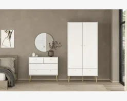 Garderobeskab Bodo hvid