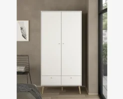 Garderobeskab Bodo hvid
