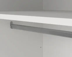 Garderobeskab Madrid hvid med 3 låger