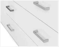 Garderobeskab Space m. 4 låger og 3 Skuffer