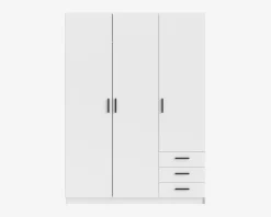 Garderobeskab Sprint m. 3 Låger og 3 Skuffer