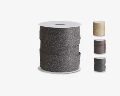 Gavebånd M. Glitter Grå/Brun