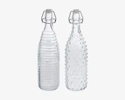 Glas Flaske 1000 ml Ass.